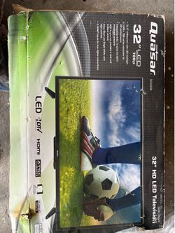 32” TV with remote