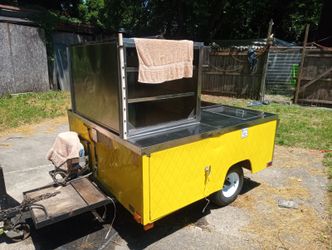Hot Dog Food Cart 6x5 