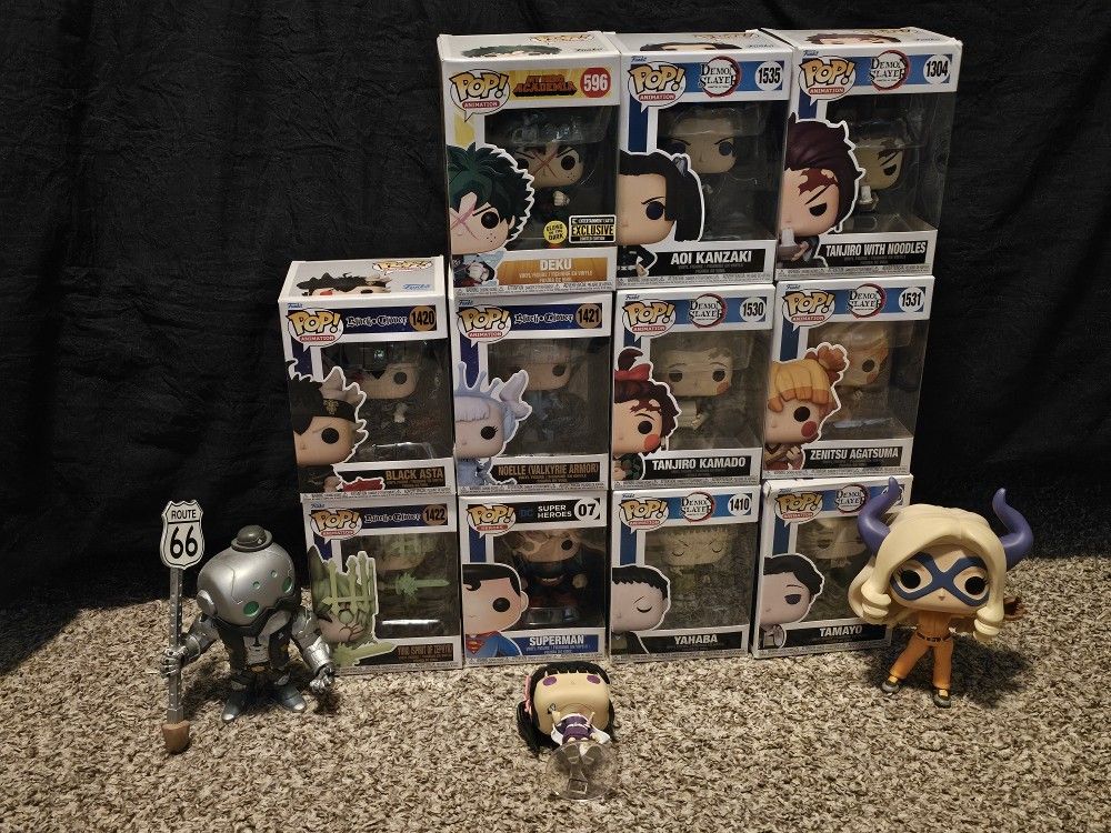 Funko Pops! 