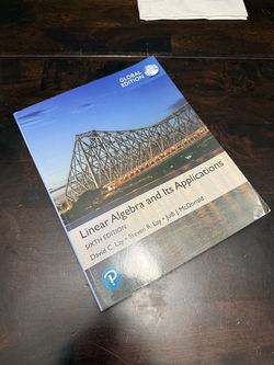 Linear Algebra and Its Applications textbook