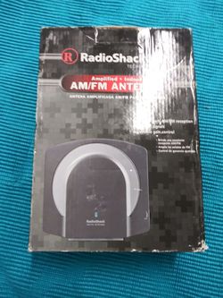 Radio shack AF/FM amplified indor antenna