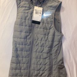 Grey Nike Therma-Fit Running Vest Size XS 