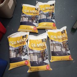 5 Bags Of Ice Melt