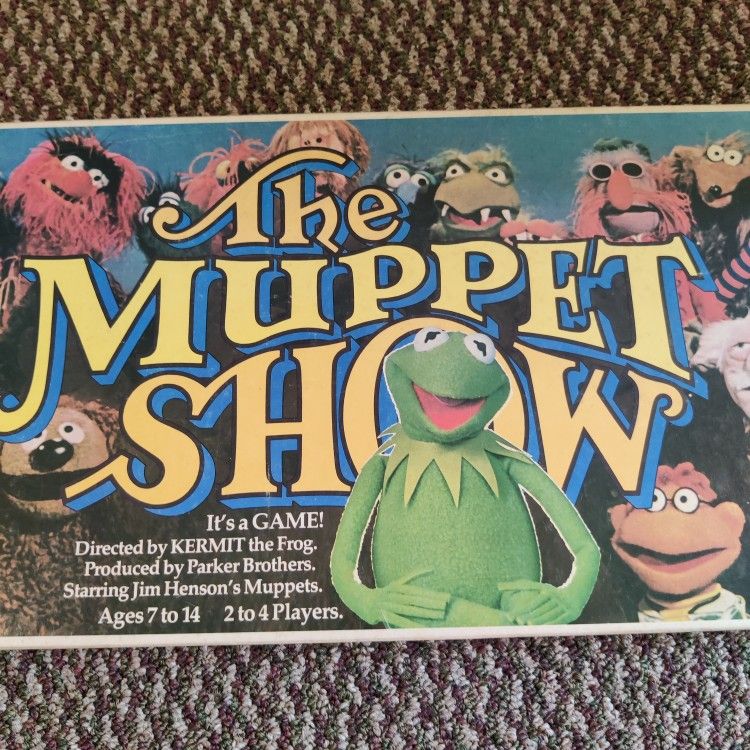 VINTAGE MUPPET SHOW BOARD GAME