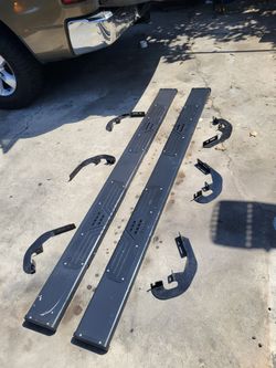 2021 silverado 4 door.step boards