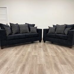 New Sofa + Loveseat Set