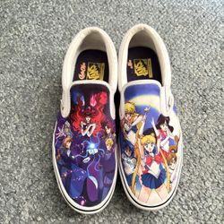 Sailor Moon X Vans Slip Ons