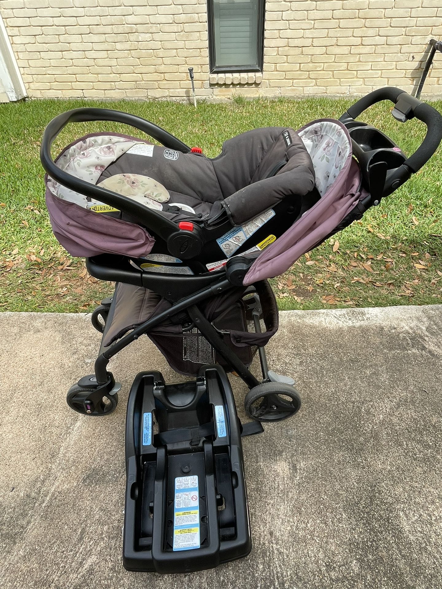 Infant Stroller Car Seat Set 