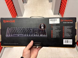 Gaming keyboard Redragon K556 RGB LES