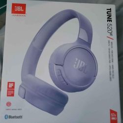 JBL Tune 520BT Wireless On-Ear Headphones, Up to 57 Hours Battery Life and Speed Charging, Lightwe