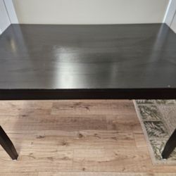 IKEA Black Table (47 1/4 x 29.1/2 x 28 3/4")