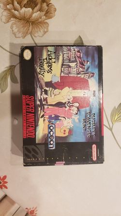 Addams Family Pugsley's Scavenger Hunt Super Nintendo