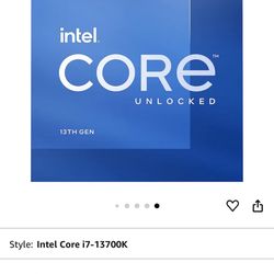 Intel Core i7-13700K Gaming Desktop Processor 16 cores (8 P-cores + 8 E-cores) with Integrated Graphics - Unlocked