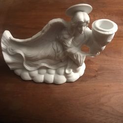 Ceramic Angel Candle Holder