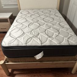 **PRICE DROP **2 Brand New Matching Beauties- Complete Full Size Beds With Box Spring and  Fr