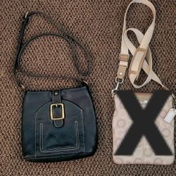 Leather crossbody bag
