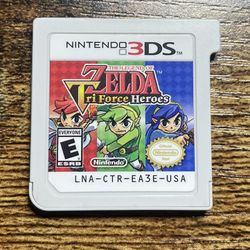 Zelda Tri Force Nintendo 3ds 
