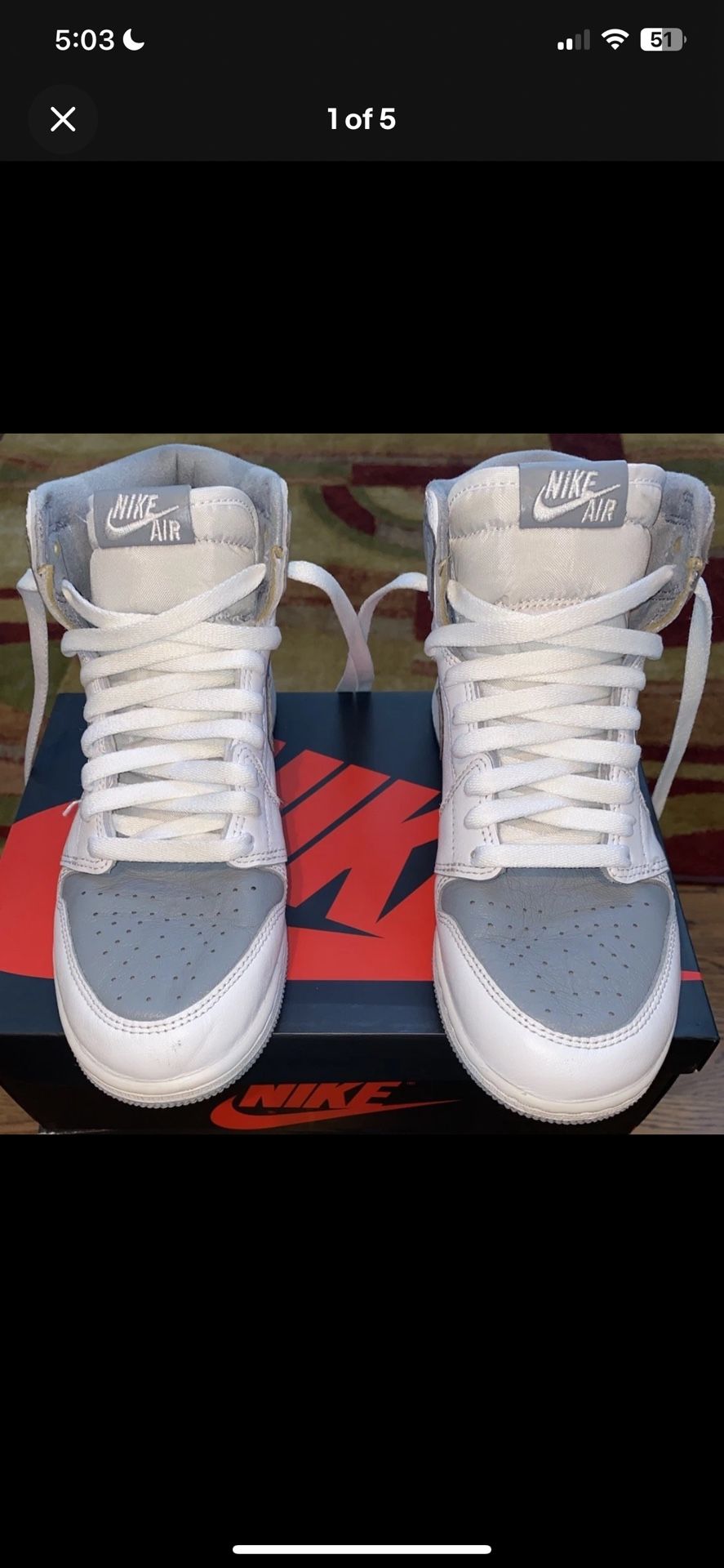 Size 7 - Jordan 1 Retro High OG Stealth