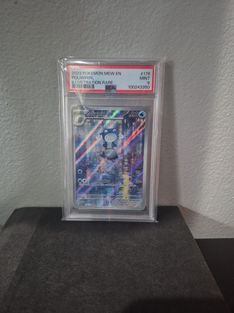 PSA 9 Poliwhirl ILLUSTRATION RARE 151