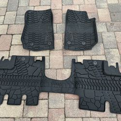 Jeep Wrangler Mopar All Weather Floor Mats