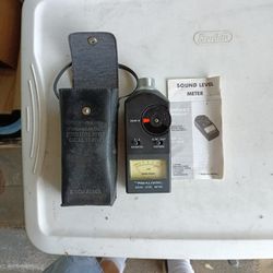 Old Multimeters And Sound Device