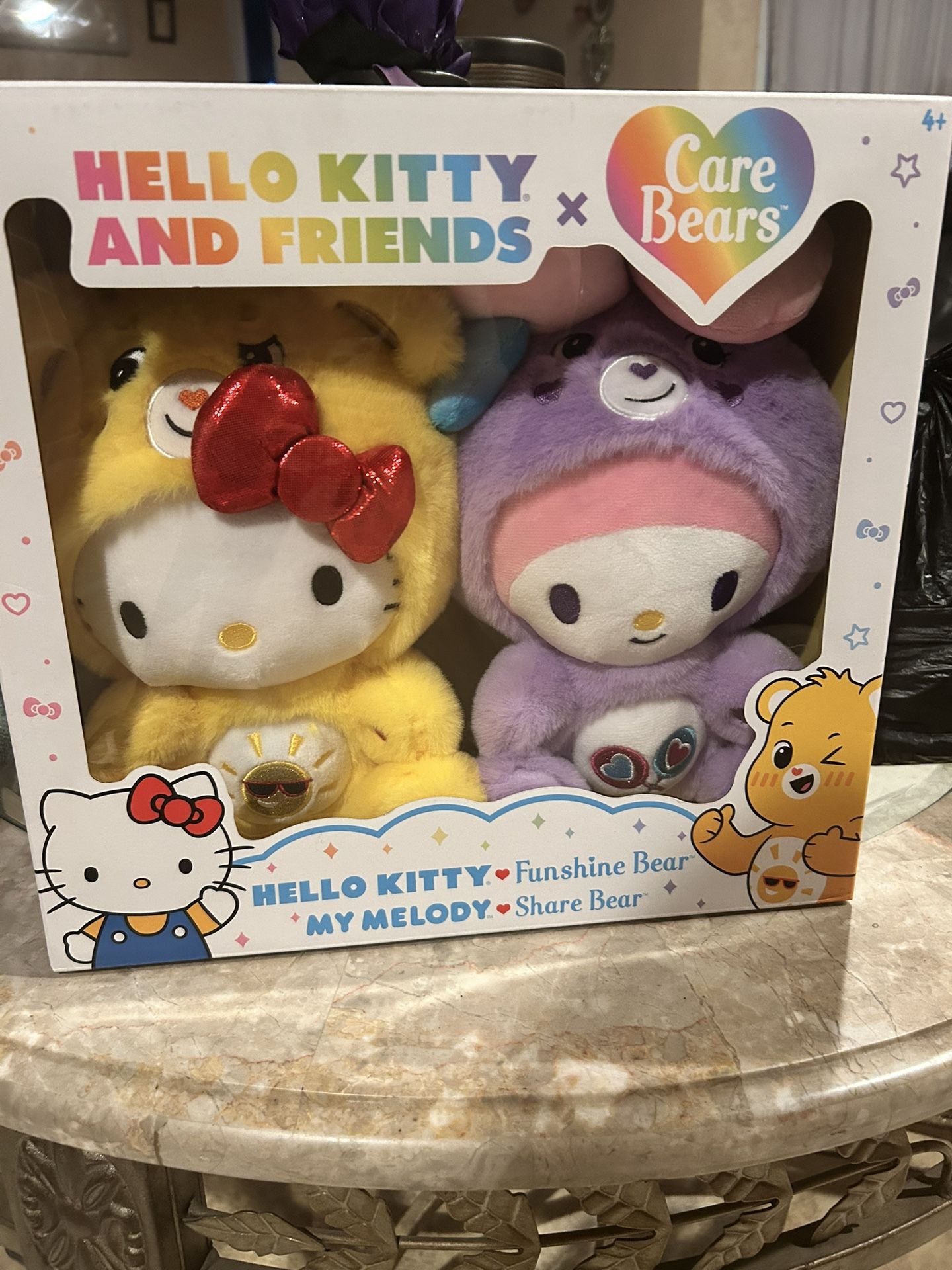 Hello Kitty And Friends X Care bear Easter Set