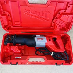 Milwaukee 12 Amp SAWZALL Reciprocating Saw with Case 