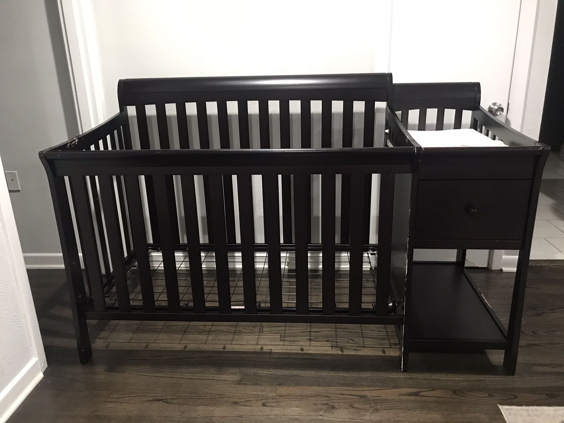 Crib + Changing Table