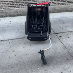 Burley Honey Bee Bike Trailer And Stroller