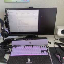 Pc, Monitor, Desk, Computer Accessories 