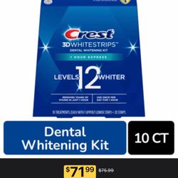 Crest 3d White strips  