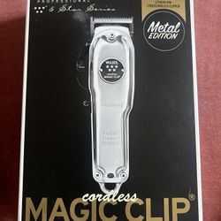 Wahl 5 Star Series Cordless Magic Clip Clipper Metal Edition
