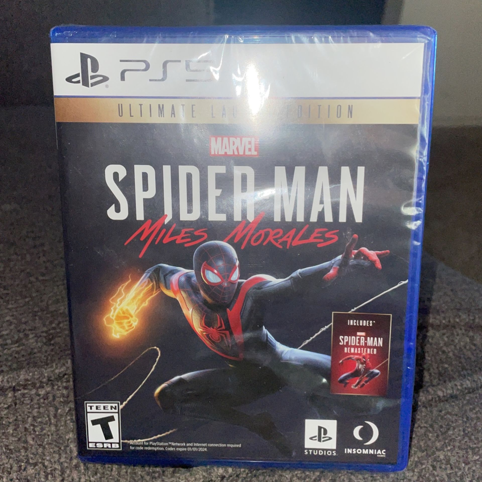 Spider-Man Miles Morales Edição Ultimate Ps5 (Sem Código