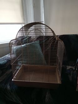 Large Gold Color Biird Cage