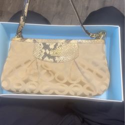 Vintage Coach Wristlet