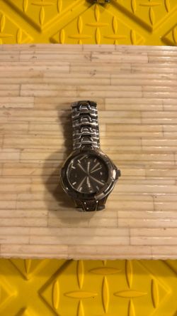 Guess Watch Silver Band Calendar