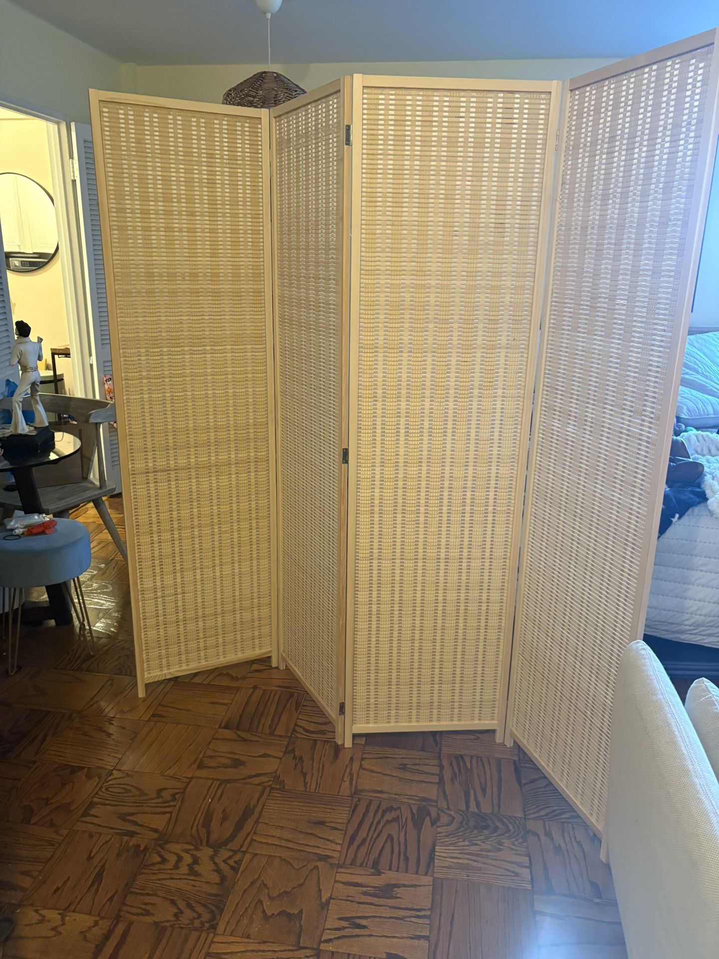 Bamboo Room Divider. 4 Panel