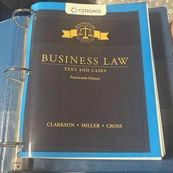 Business Law Text And Cases Textbook