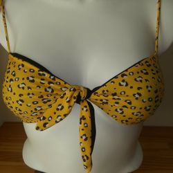 SUGAR COAST TIE FRONT BIKINI TOP