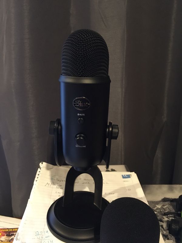 Blue yeti blackout edition for Sale in Snohomish, WA - OfferUp