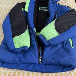 Chamarra De Niño Size 7 Para Nieve Buenas Condiciones 