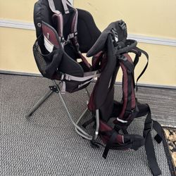 REI piggyback backpack hiking child carrier chair pack. Very padded like new condition 