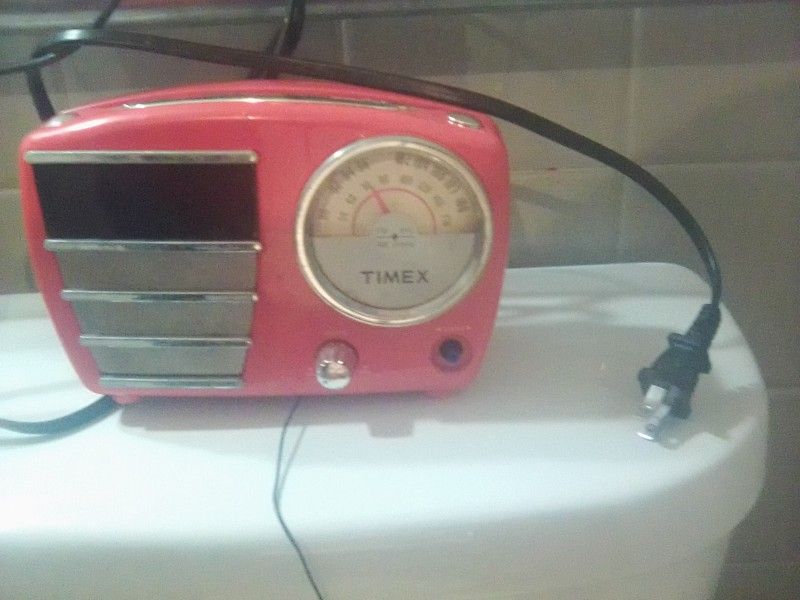 Radio, It's Orange And The Brand Is TIMEX