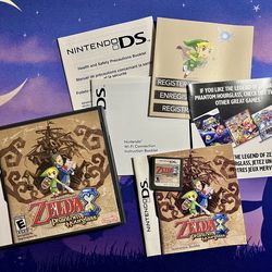 The Legend of Zelda: Phantom Hourglass (Nintendo DS, DS lite, 3DS)