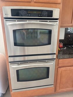 GE Profile Stainless Steel Double Wall Oven