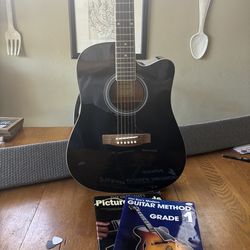 Guitar Bundle with Chord Books and Picks