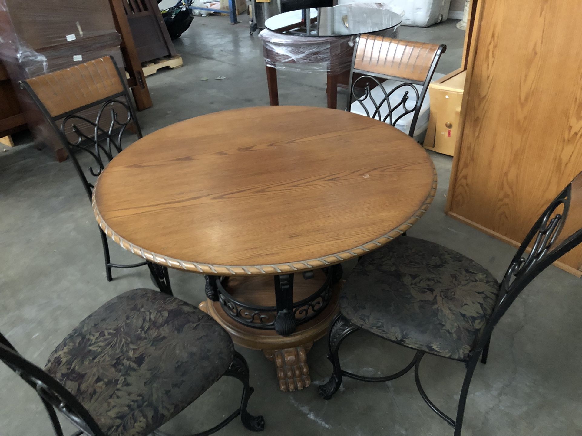 Breakfast Dining Set(4 Chairs and  Table)