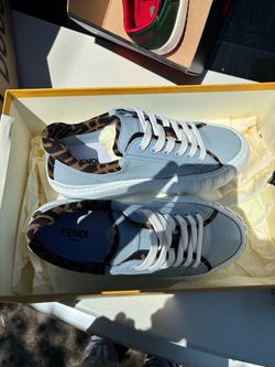 Fendi Low-Top Sneakers with FF Monogram