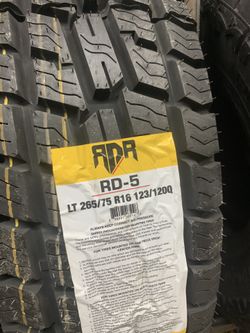 All 4 Brand New Tires 265/75R16Lt All Terrain 10Ply $399 (Finance Available) 8023 Ferguson Rd Dallas Tx 75228
