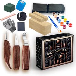 Premium Wood Carving Kit Sharp Stark